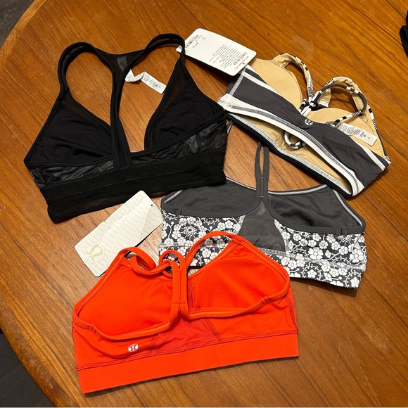 4 Lululemon sports Bras lot - Picture 2 of 3
